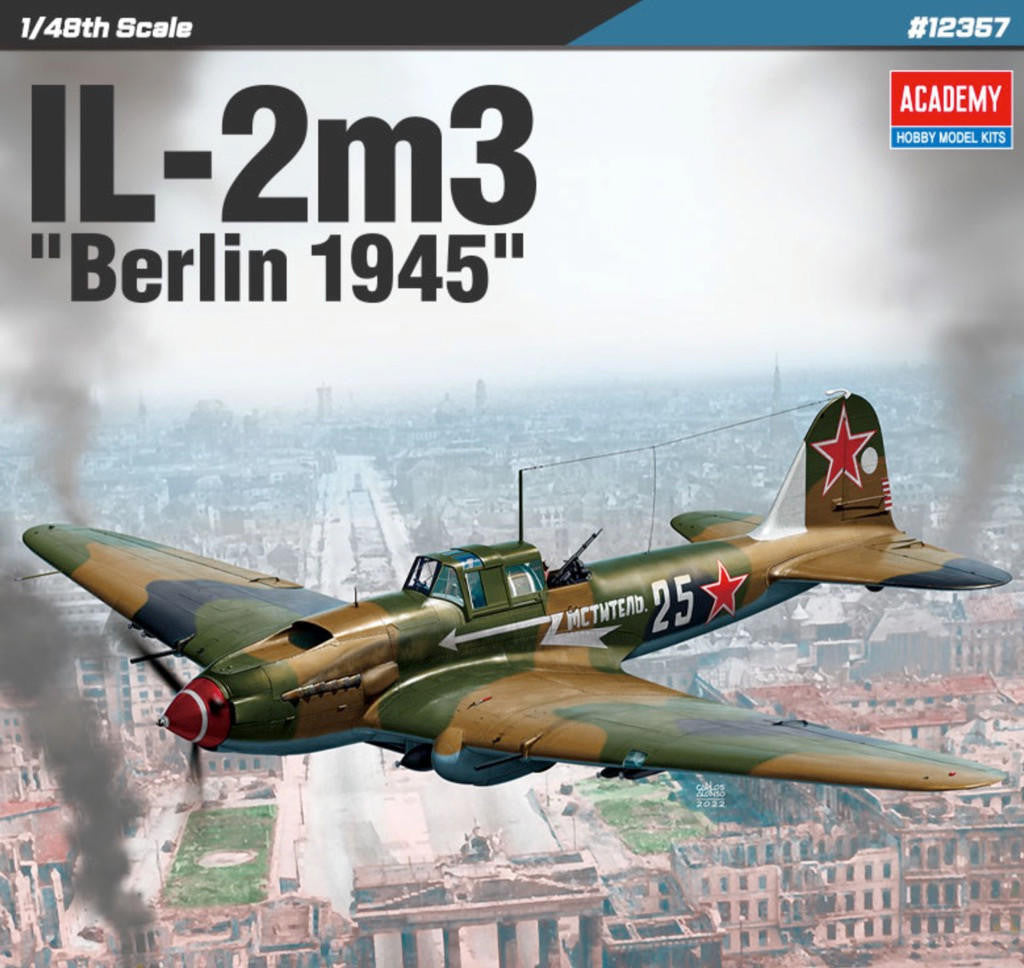 Academy 1/48 IL-2M3 Sturmovik 12357
